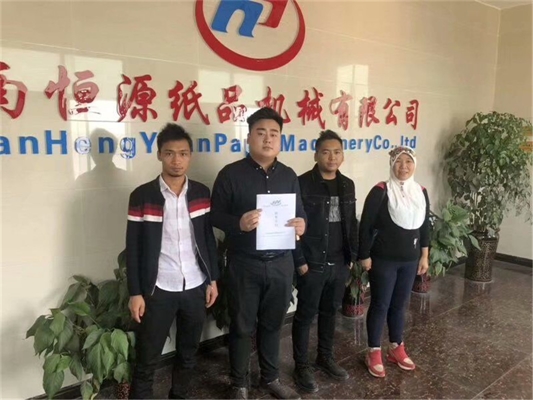 多家打聽(tīng)終落定，喜定恒源1880衛(wèi)生紙復(fù)卷機(jī)